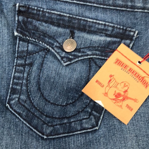 TRUE RELIGION “Billy” Straight Leg Jeans (30/10) - Picture 2 of 3